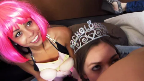 RealSlutParty: Bride Alana Rains got her pussy pounded